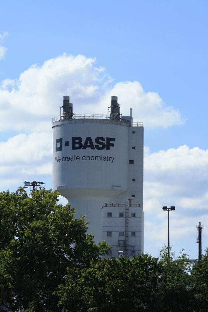 BASF Werk bei Mannheim